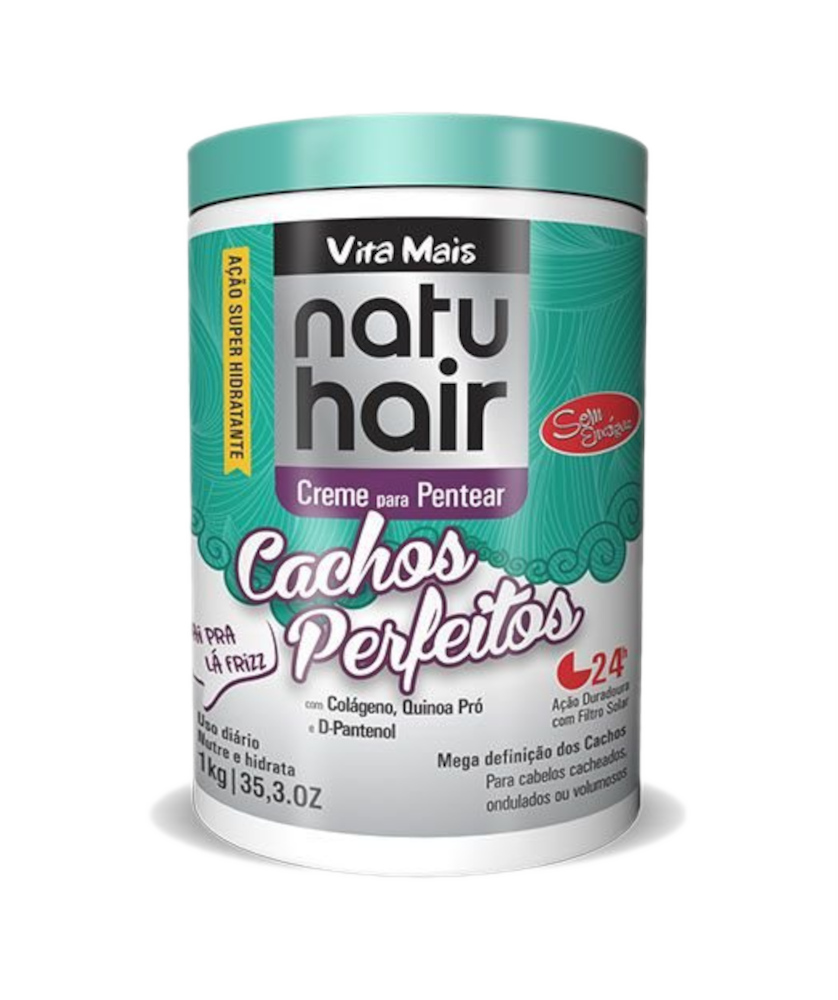 Natuhair Creme Pentear Cachos Perfeitos 1kg