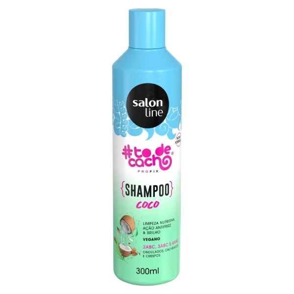 Salon Line Shampoo #todecacho Coco Tratamento Profundo 300ml