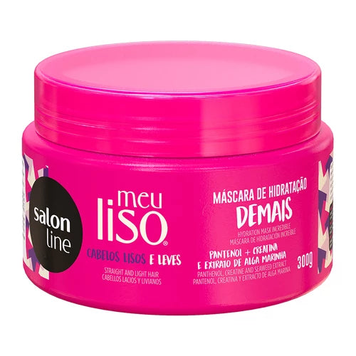 Salon Line Meu Liso Demais Máscara 300g