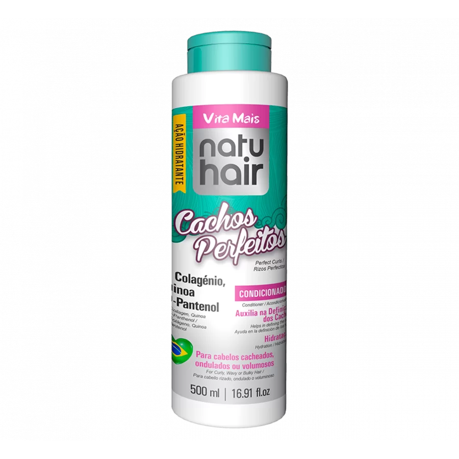 NatuHair Cachos Perfeitos Condicionador 500ml